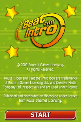 Beat the Intro (Europe) screen shot title